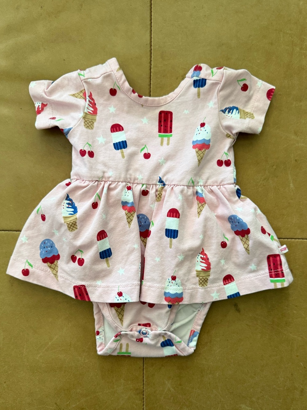 Ruffle Butts Twirl Bodysuit 0-3M